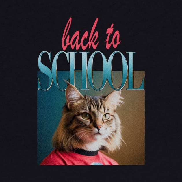 Back to School Cat by Darkest Disco